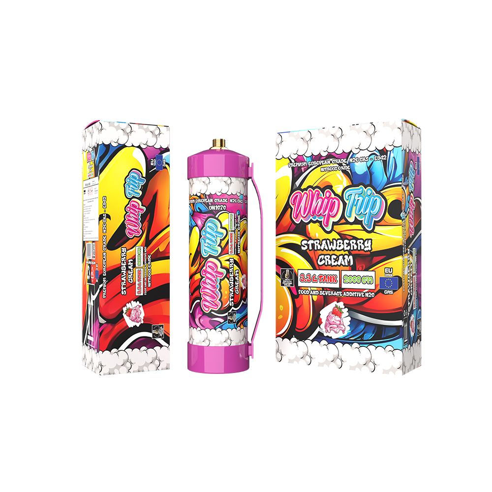 Whip Trip Tank 2000 GM | Strawberry Cream | 3.3 Liter