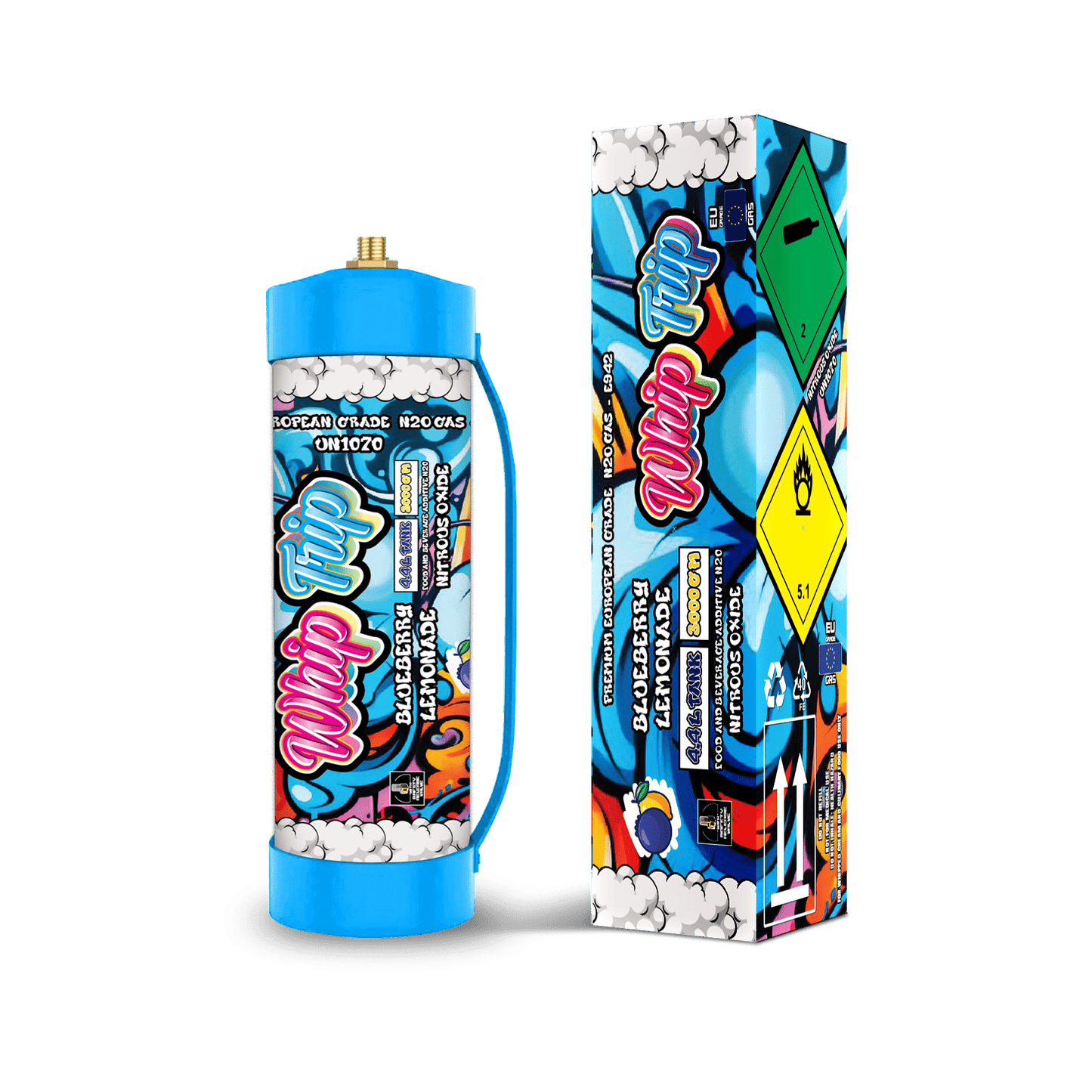 Whip Trip Tank 3000 GM | Blueberry Lemonade | 4.4 Liter