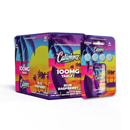 Caliohmz Blue Raspberry 400mg (4 Tabs)