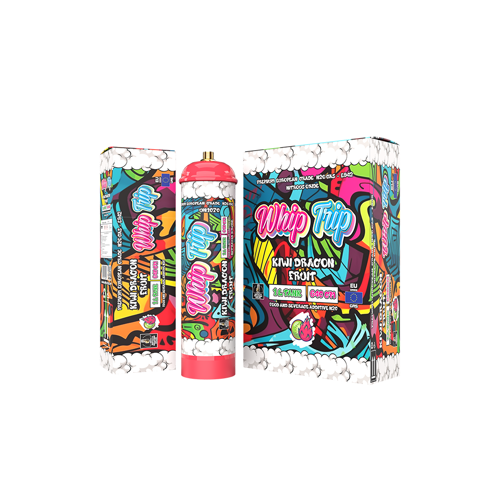 Whip Trip Tank 640 GM | Kiwi Dragon Fruit | 1Liter