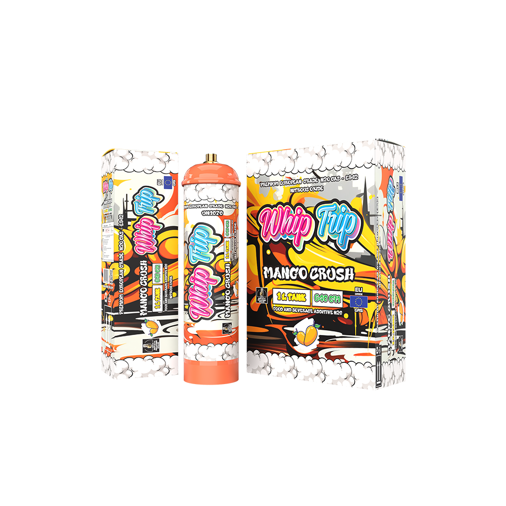 Whip Trip Tank 640 GM | Mango Crush | 1 Liter
