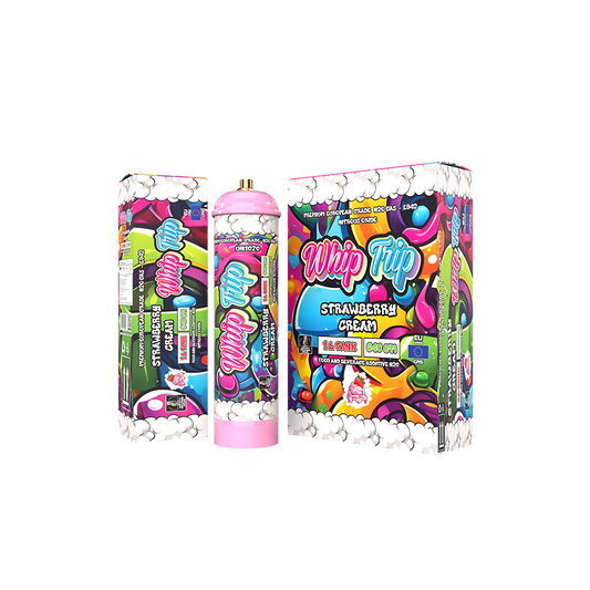 Whip Trip Tank 640 GM | Strawberry Cream | 1 Liter