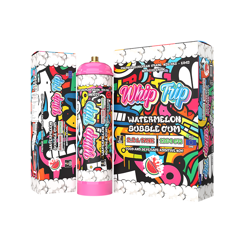 Whip Trip Tank 1364 GM | Water Melon Buuble Gum | 2.2 Liter