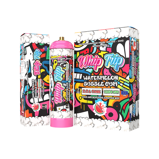 Whip Trip Tank 1364 GM | Water Melon Buuble Gum | 2.2 Liter