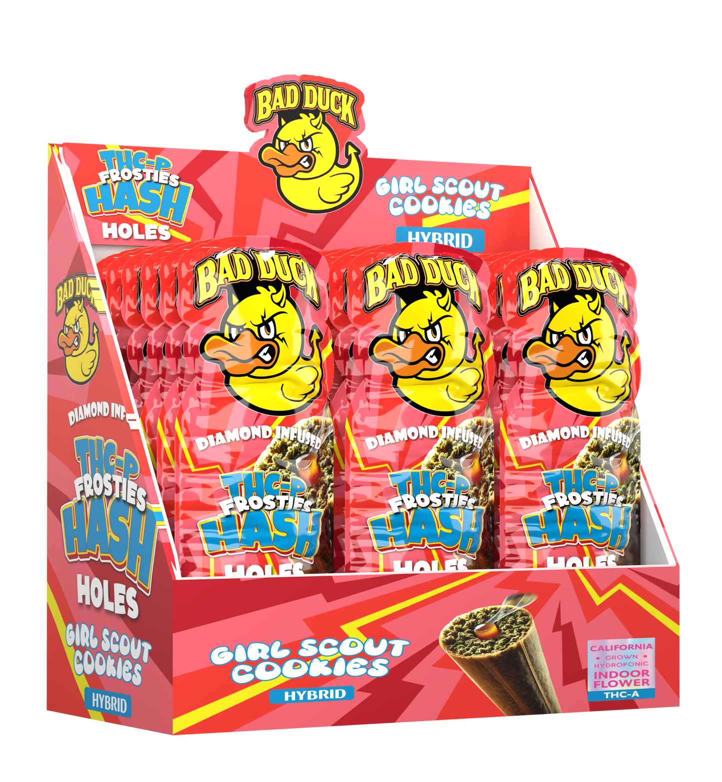 Bad Duck THC-P Frosties Hash Holes