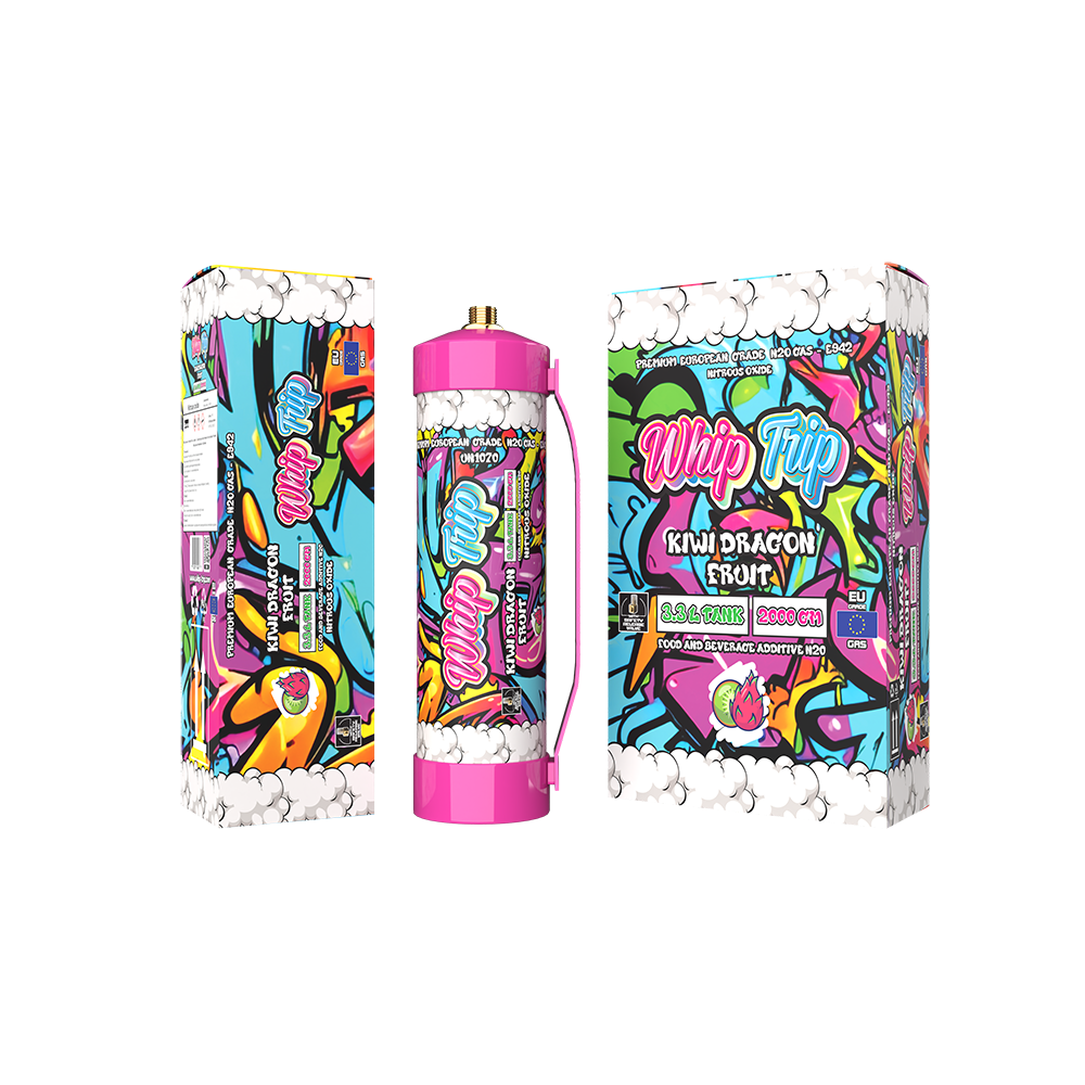 Whip Trip Tank 2000 GM | Kiwi Dragon Fruit | 3.3 Liter