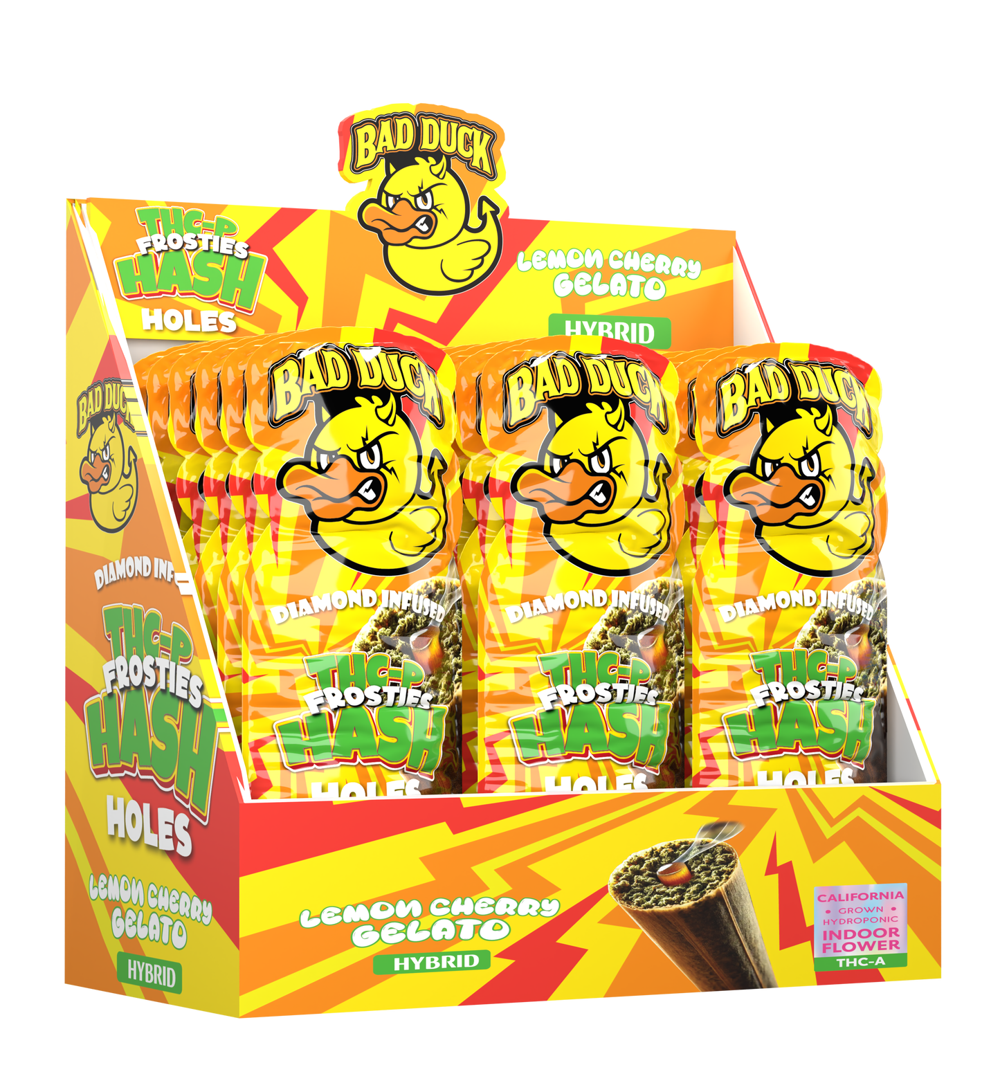 Bad Duck THC-P Frosties Hash Holes