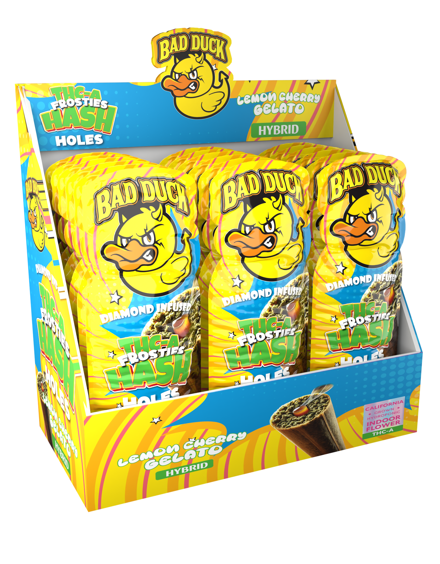 Bad Duck THC-A Frosties Hash Holes