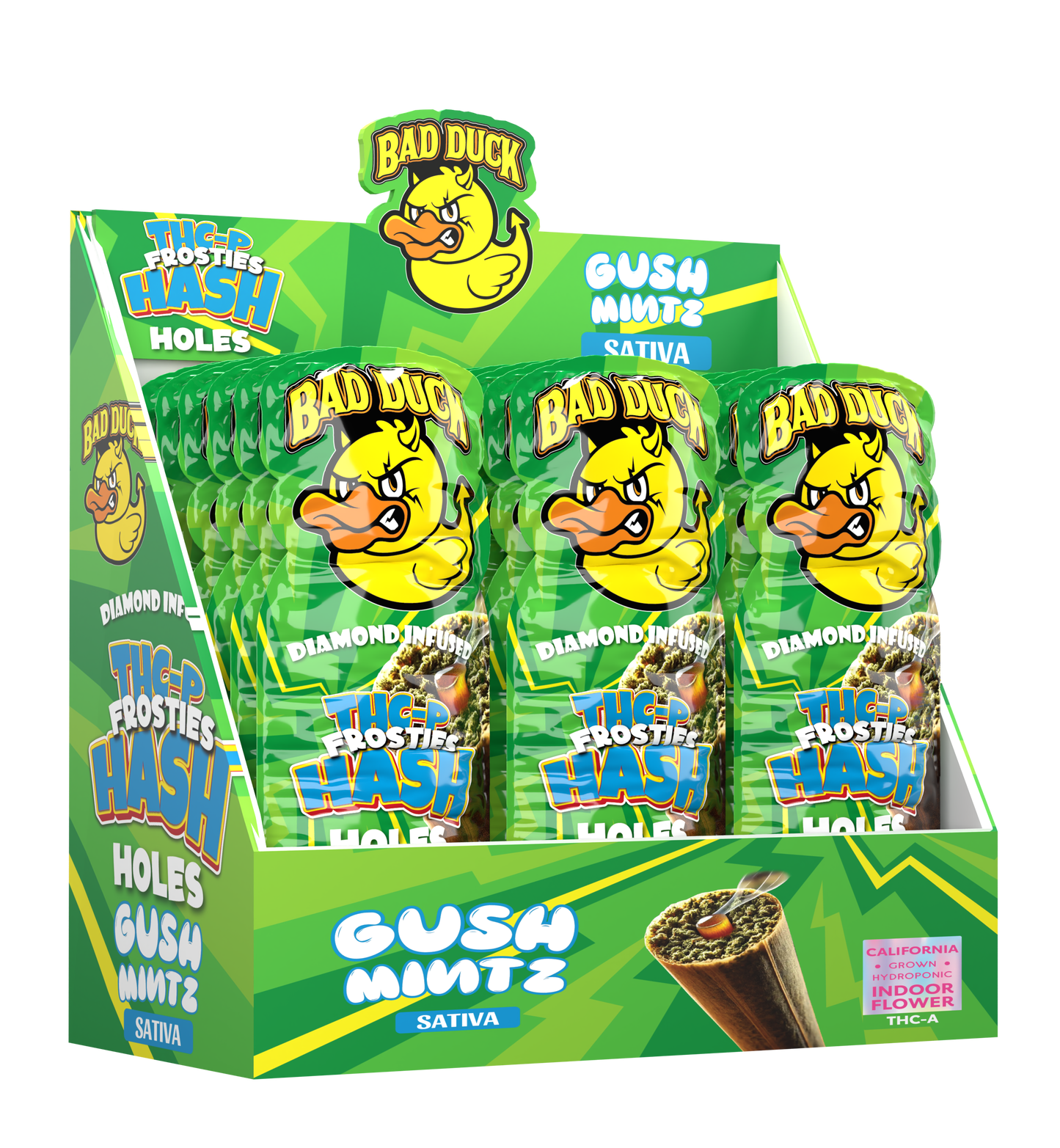 Bad Duck THC-P Frosties Hash Holes