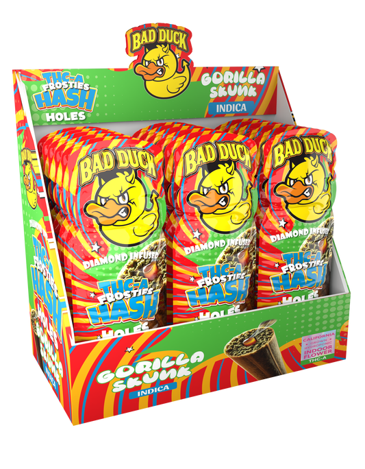 Bad Duck THC-A Frosties Hash Holes