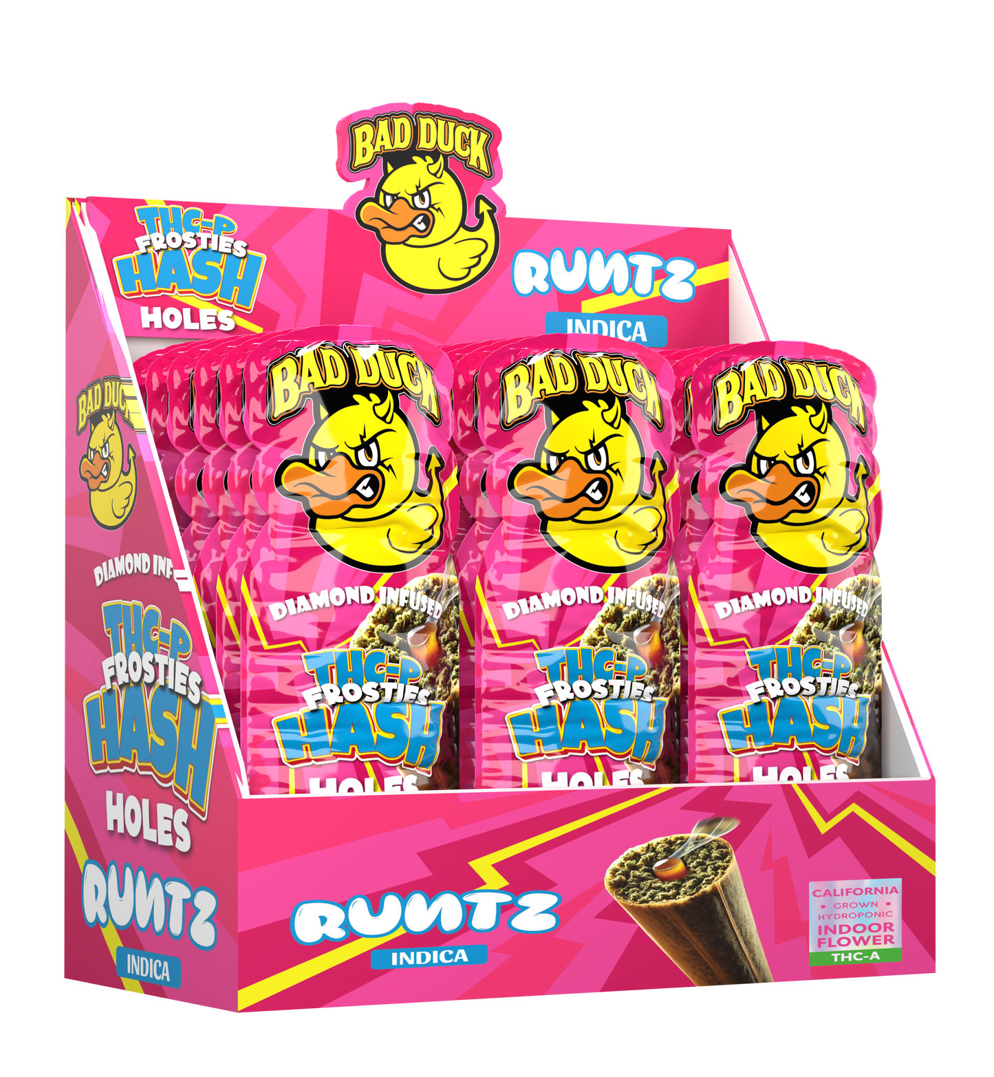 Bad Duck THC-P Frosties Hash Holes