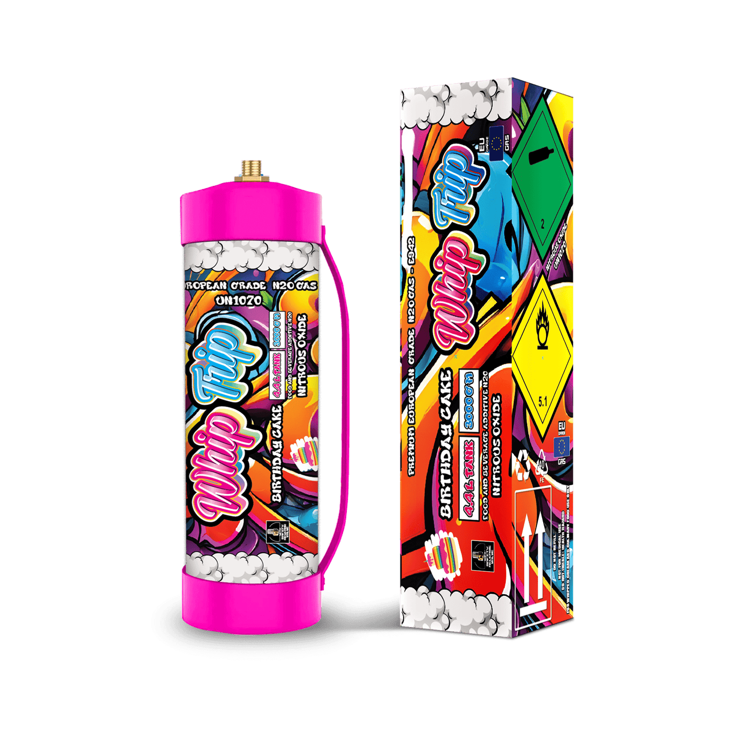 Whip Trip Tank 3000 GM | Birthday Cake | 4.4 Liter