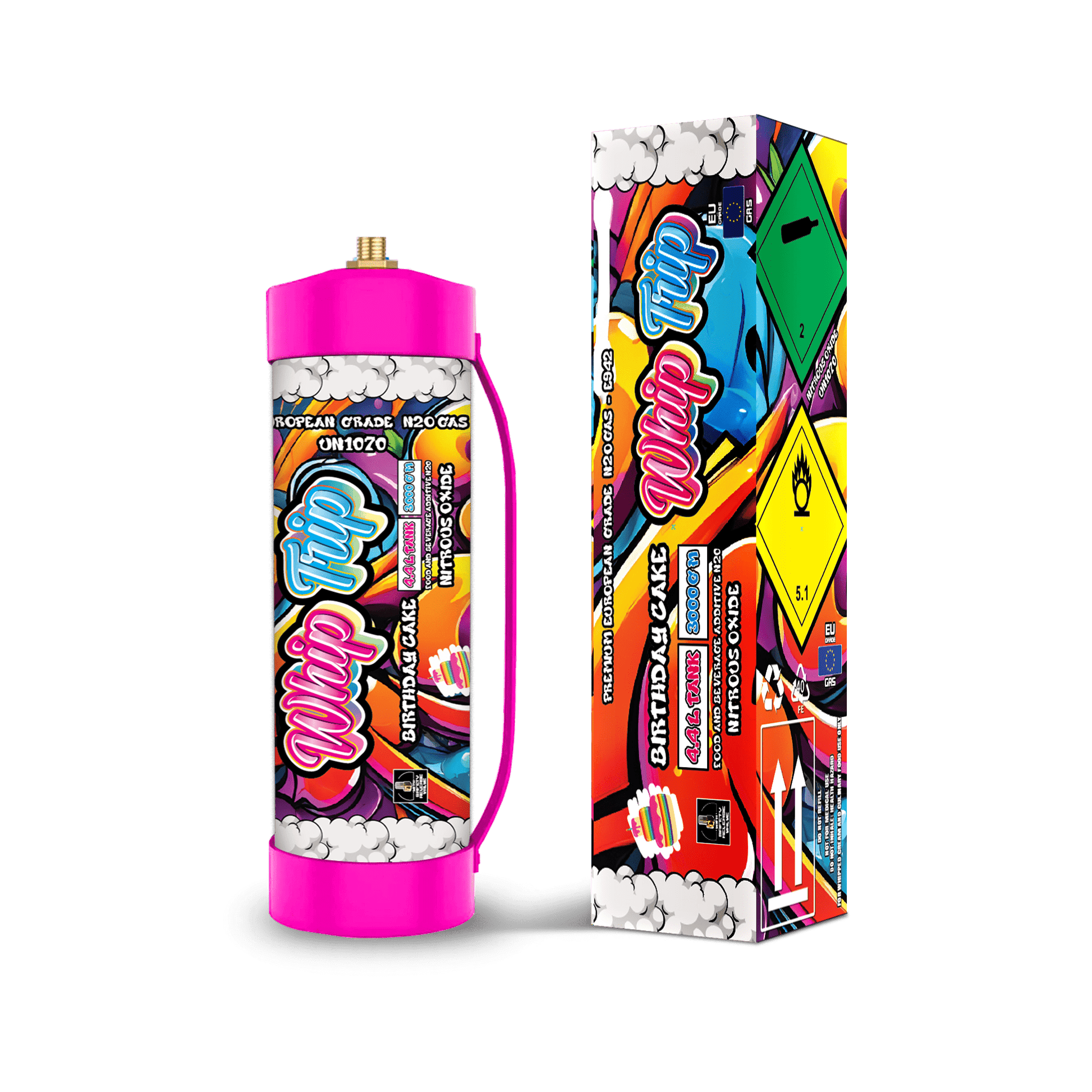 Whip Trip Tank 3000 GM | Birthday Cake | 4.4 Liter