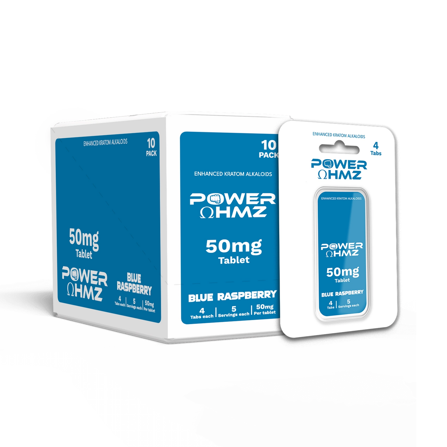 4 Tabs – 50mg per Tab – PowerOhmz