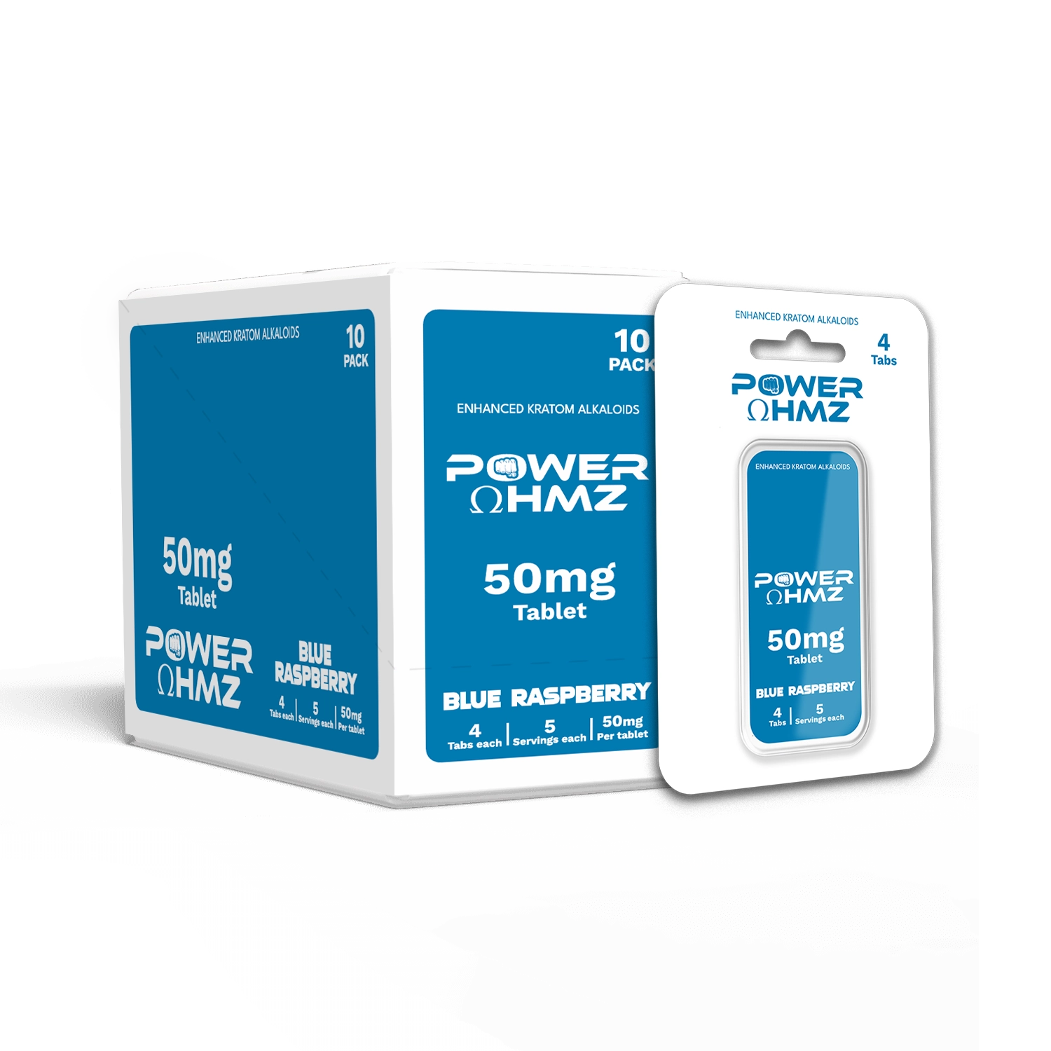 4 Tabs – 50mg per Tab – PowerOhmz