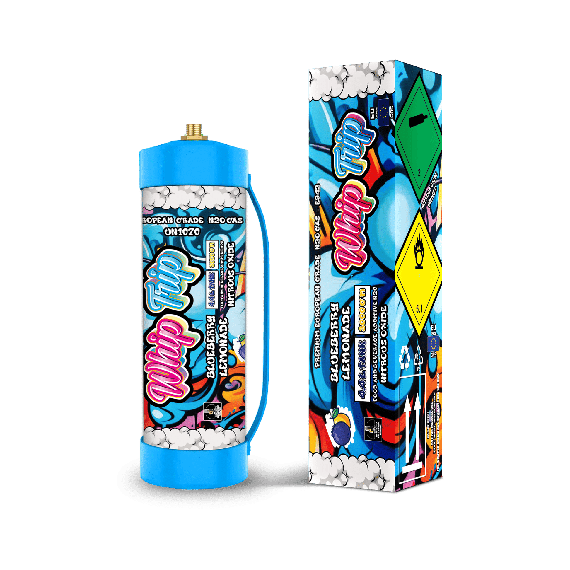 Whip Trip Tank 3000 GM | Blueberry Lemonade | 4.4 Liter