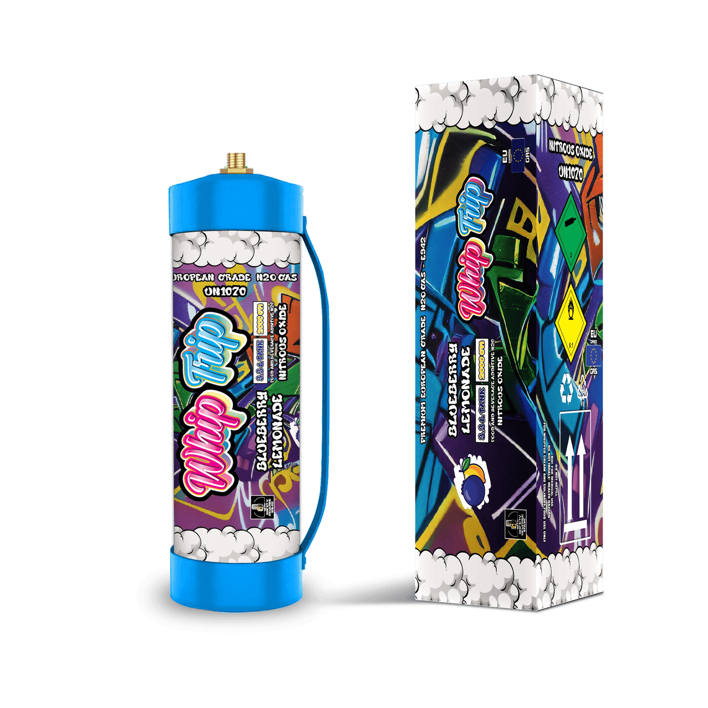 Whip Trip Tank 2000 GM | Blueberry Lemonade | 3.3 Liter