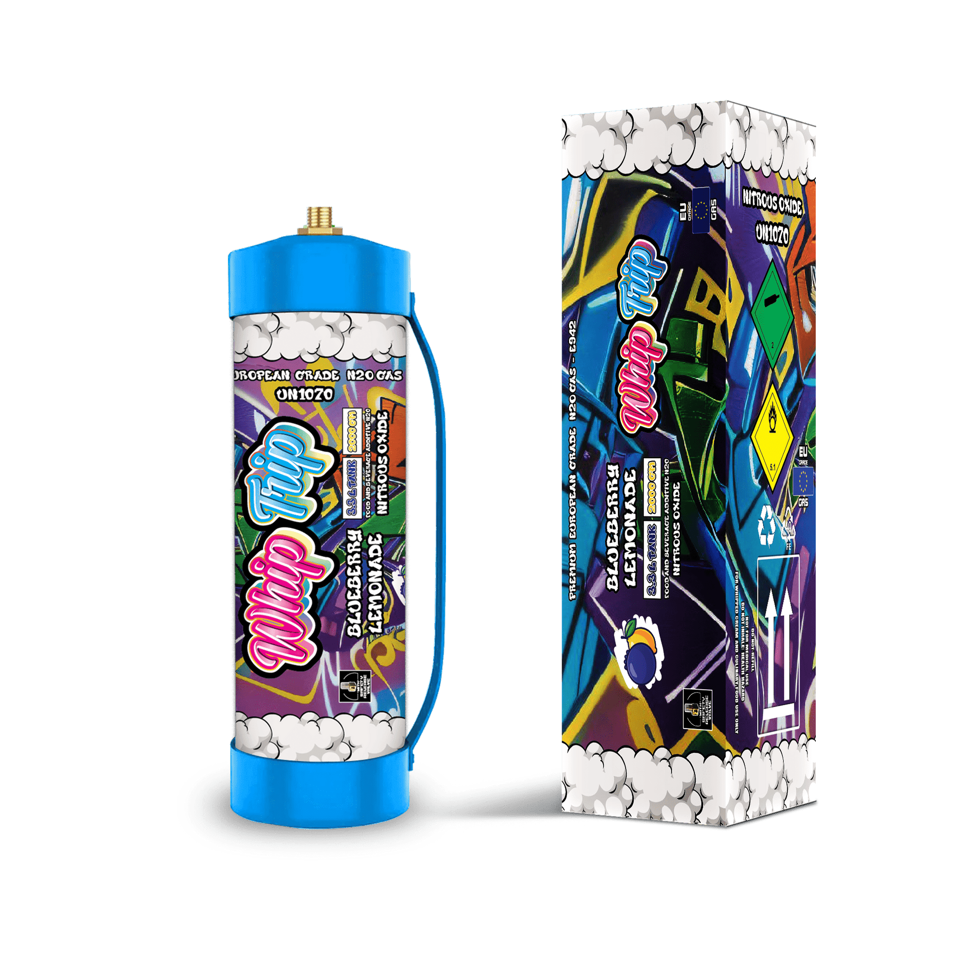 Whip Trip Tank 2000 GM | Blueberry Lemonade | 3.3 Liter