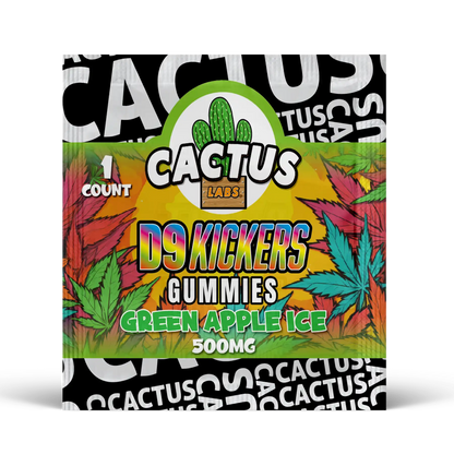 Delta 9 Kickers Gummies (500 MG) 1 Count