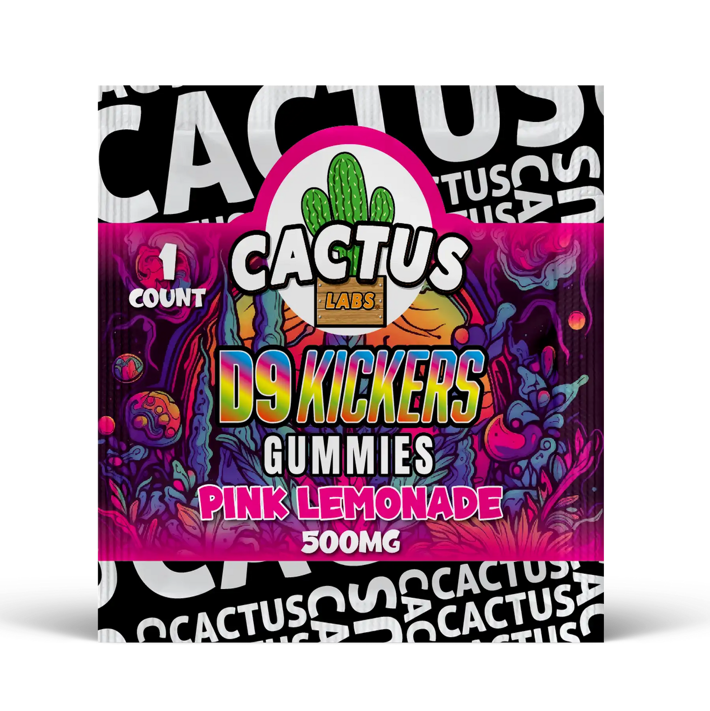 Delta 9 Kickers Gummies (500 MG) 1 Count