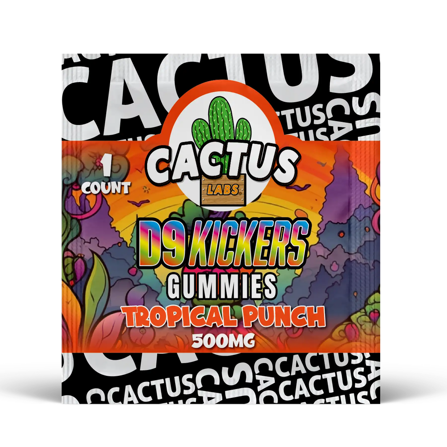 Delta 9 Kickers Gummies (500 MG) 1 Count