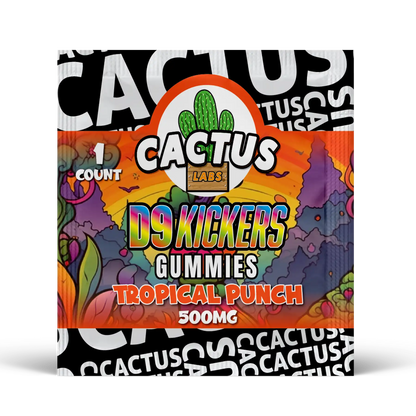 Delta 9 Kickers Gummies (500 MG) 1 Count