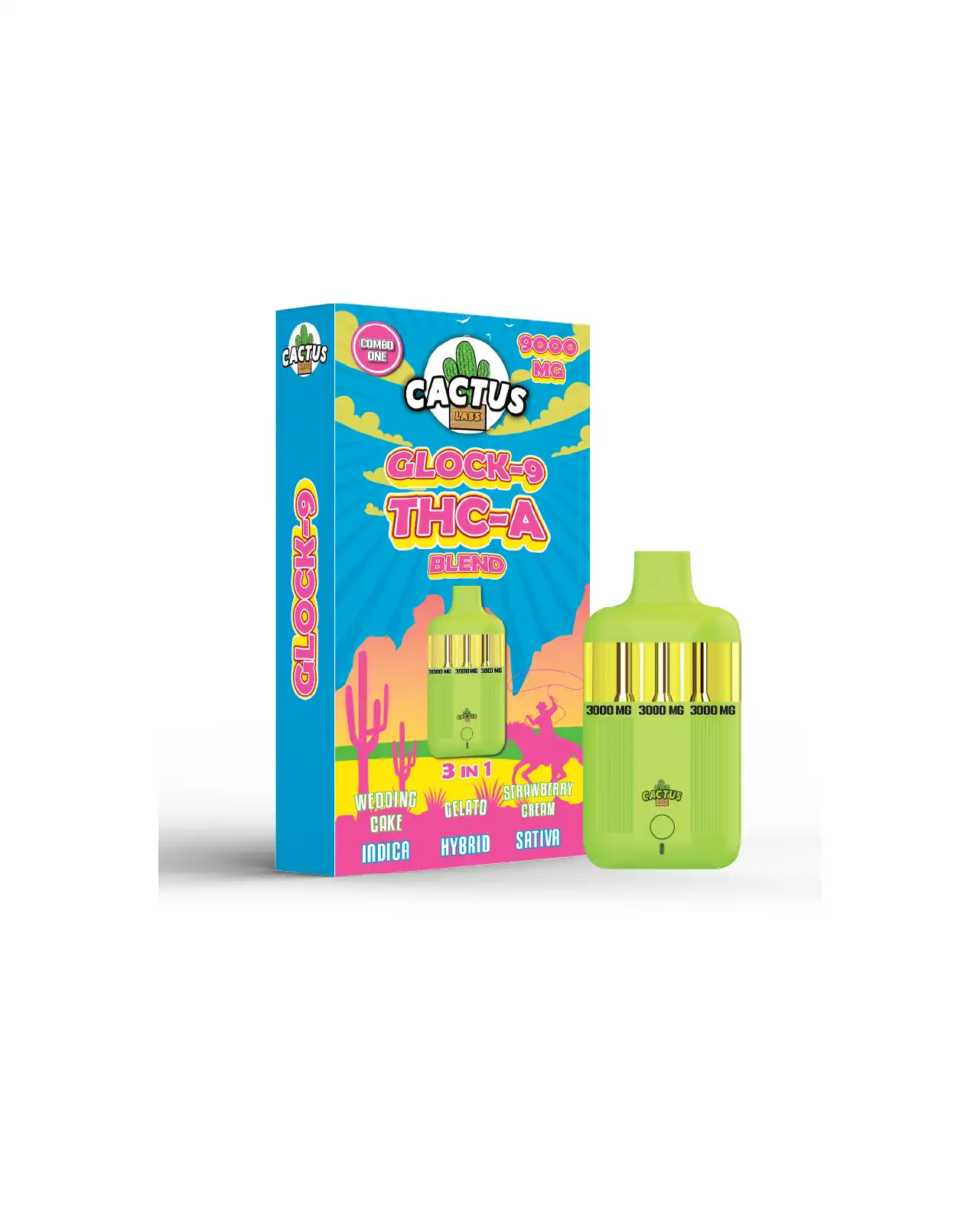 Wedding Indica + Gelato Hybrid + Strawberry Sativa