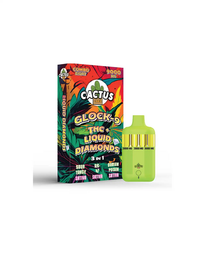 COMBO EIGHT - SOUR TANGIE SATIVA + AK-47 SATIVA + DUBIAN POISION SATIVA