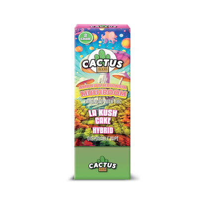 Cactus Mushrooms 2 Gram