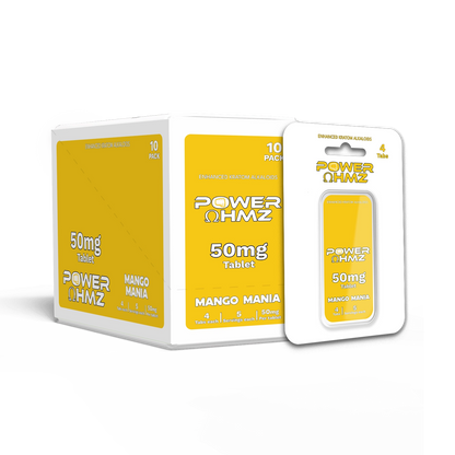 4 Tabs – 50mg per Tab – PowerOhmz