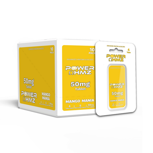 4 Tabs – 50mg per Tab – PowerOhmz