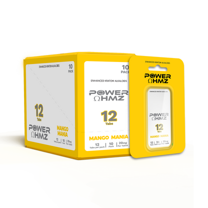 12 Tabs – 20mg per Tab – PowerOhmz