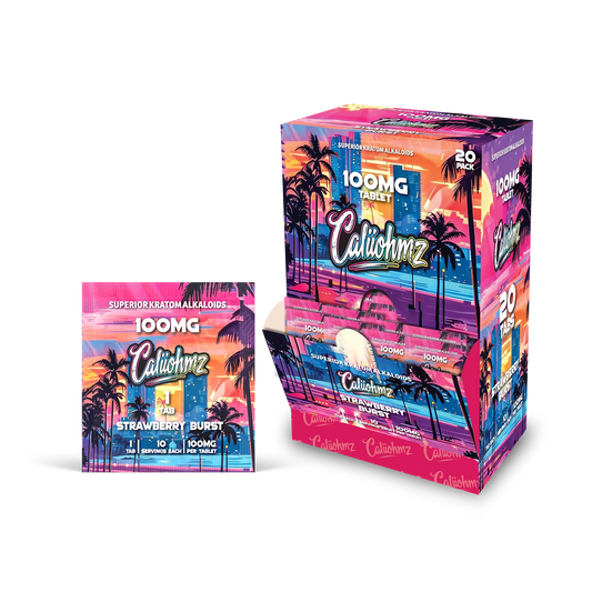 Caliohmz Strawberry Brust 100mg (1 Tabs)