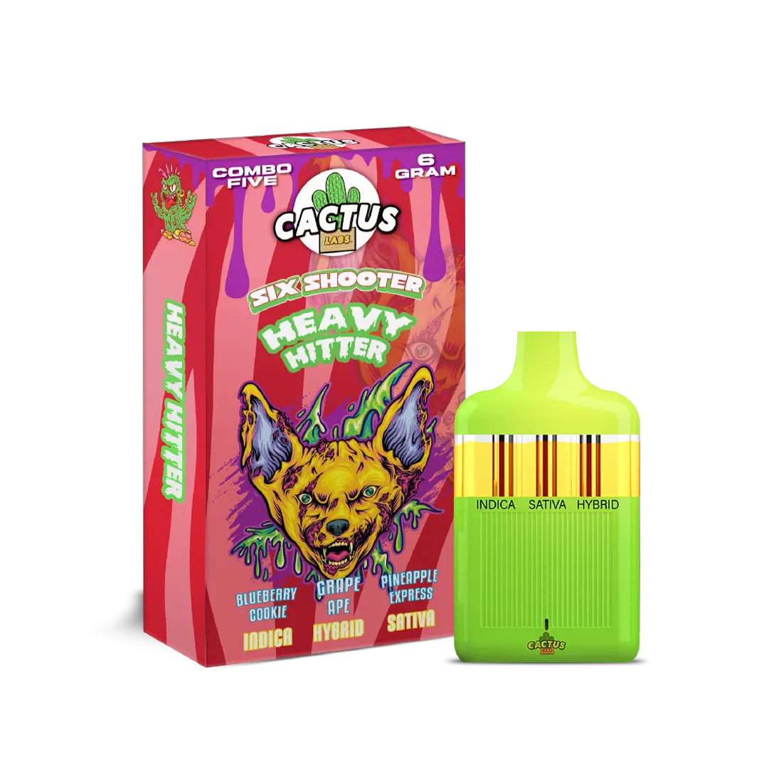 Blueberry Cookie + Grape Ape + Pineapple Express (Combo Five)