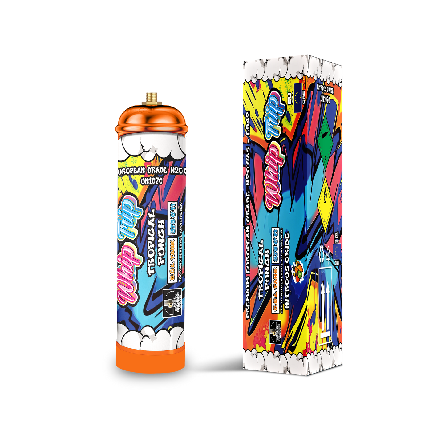 Whip Trip Tank 375 GM | Tropical Punch | 0.6 Liter