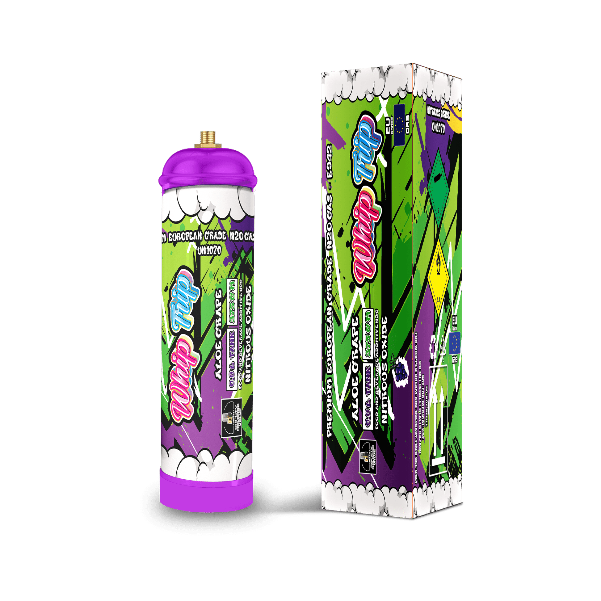 Whip Trip Tank 375 GM | Aloe Grape | 0.6 Liter