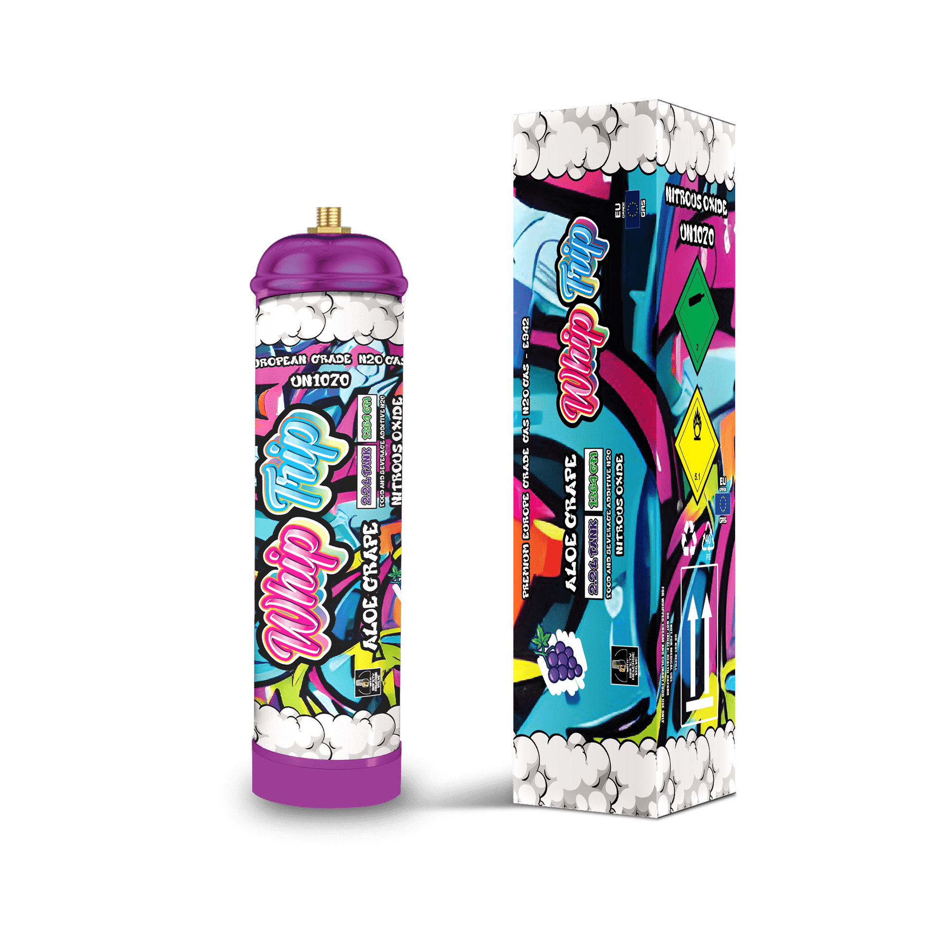 Whip Trip Tank 1364 GM | Aloe Grape | 2.2 Liter