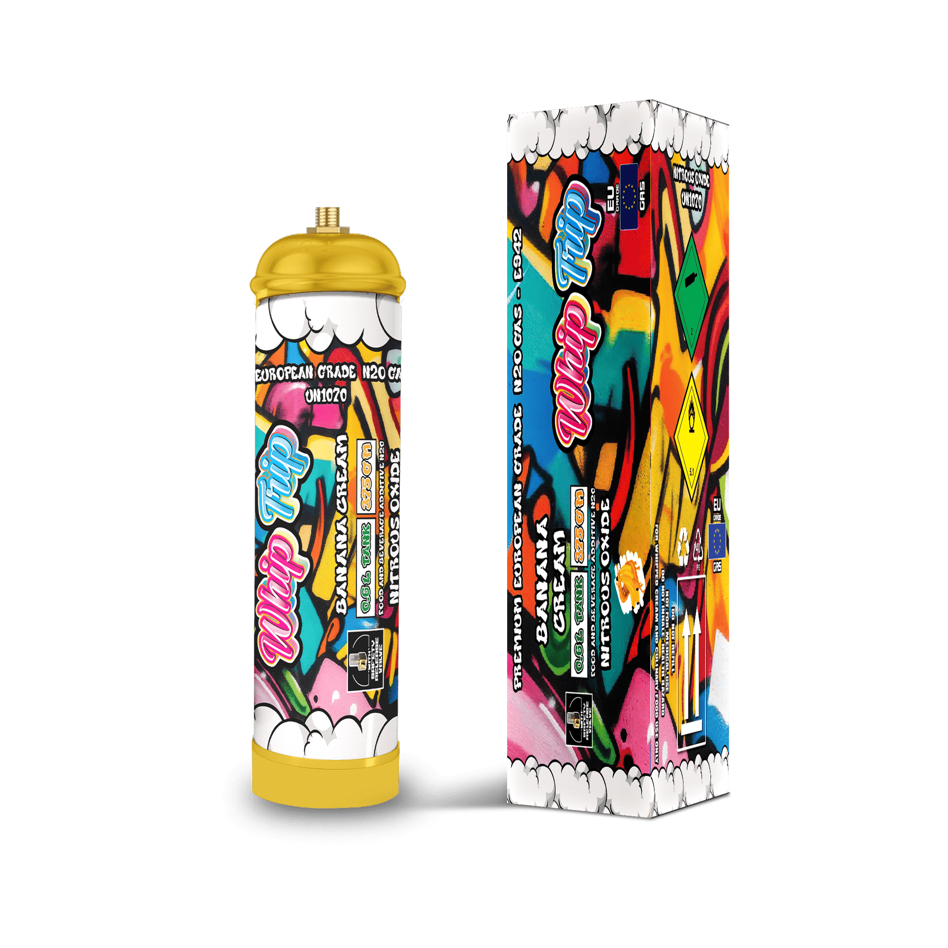 Whip Trip Tank 375 GM | Banana Cream | 0.6 Liter