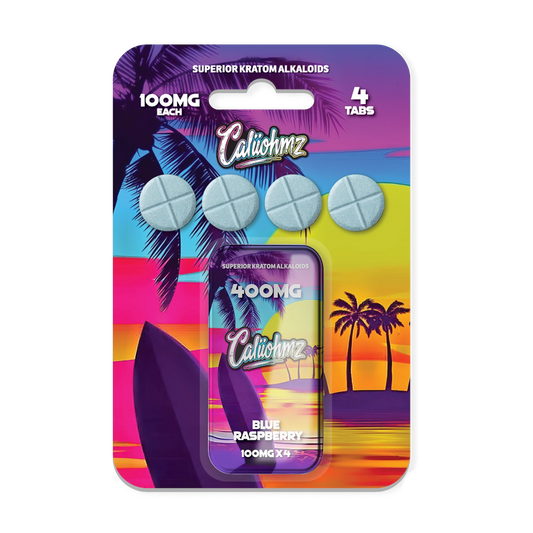 Caliohmz Blue Raspberry 400mg (4 Tabs)