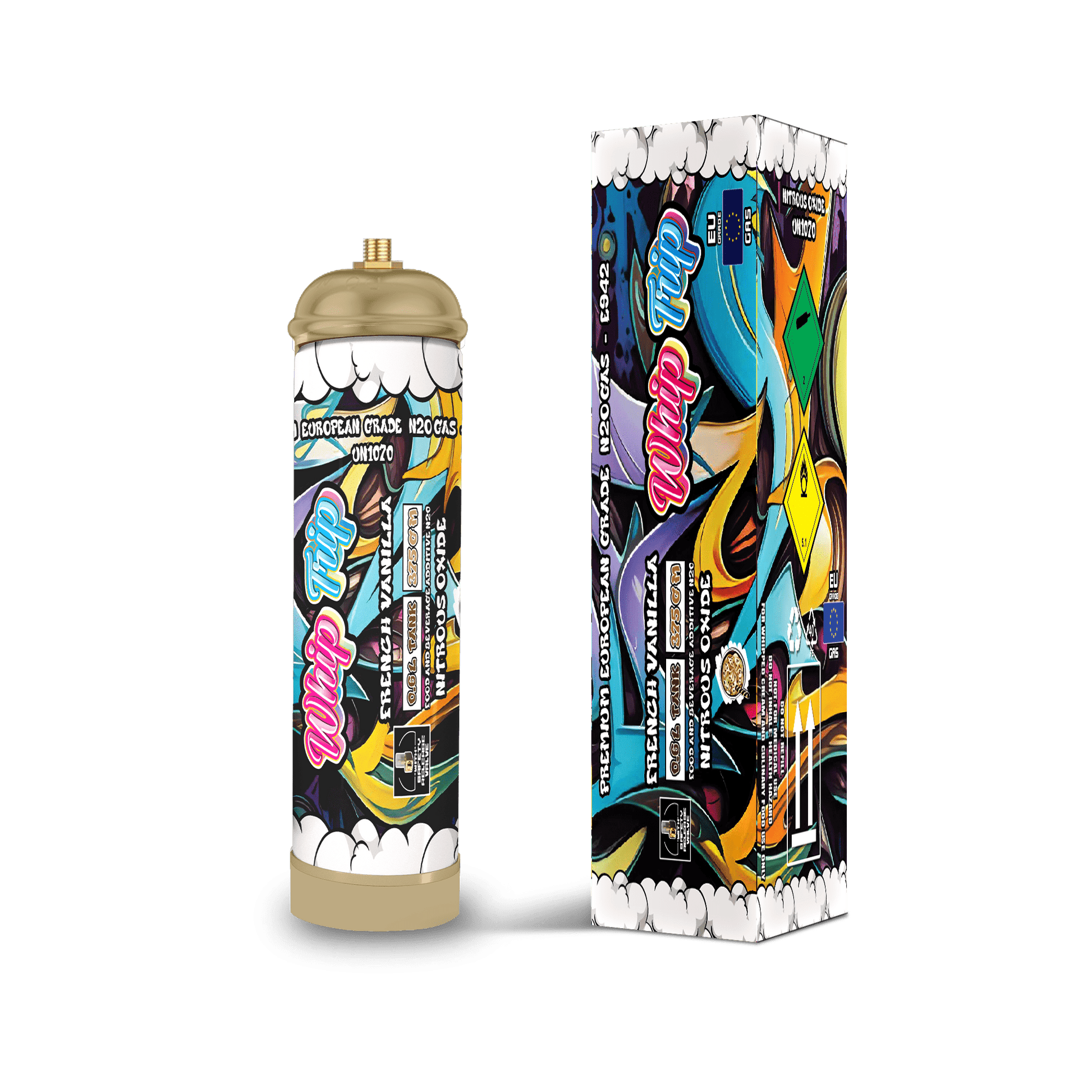 Whip Trip Tank 375 GM | French Vanilla | 0.6 Liter