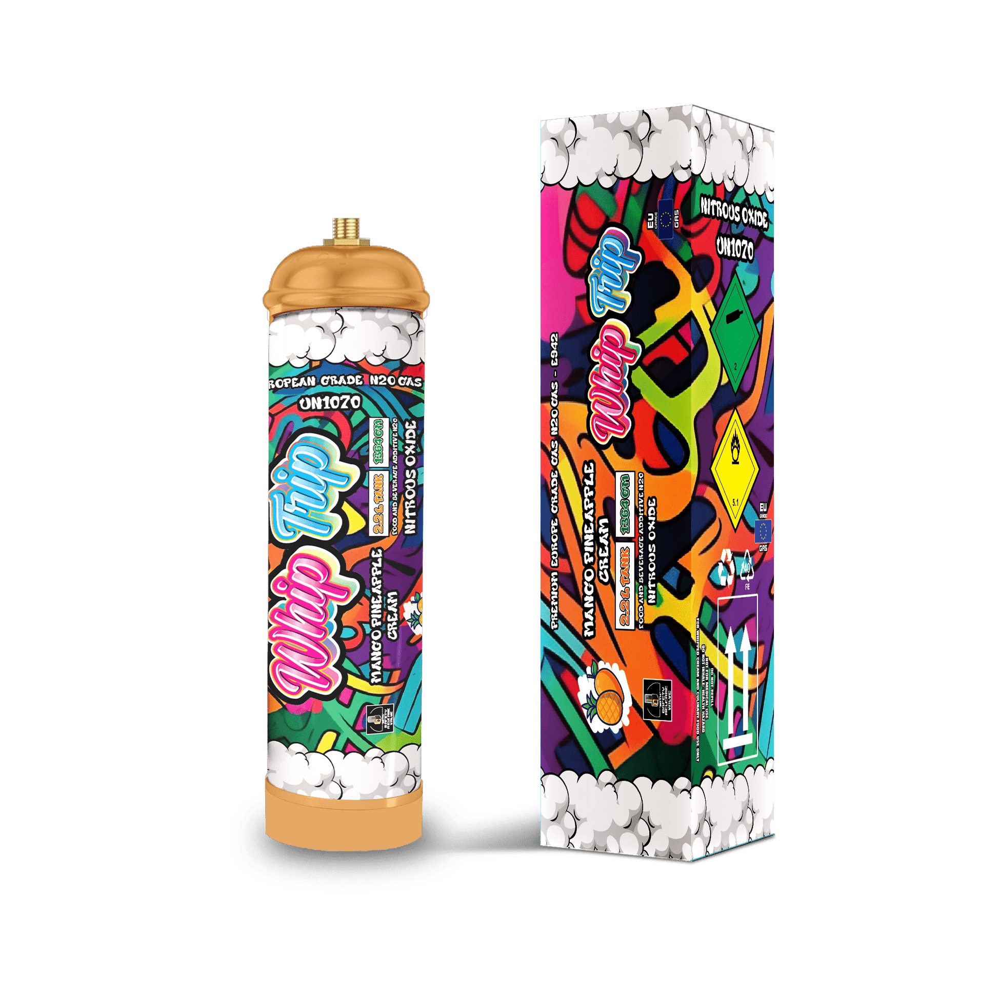 Whip Trip Tank 1364 GM | Mango Pineapple Cream | 2.2 Liter