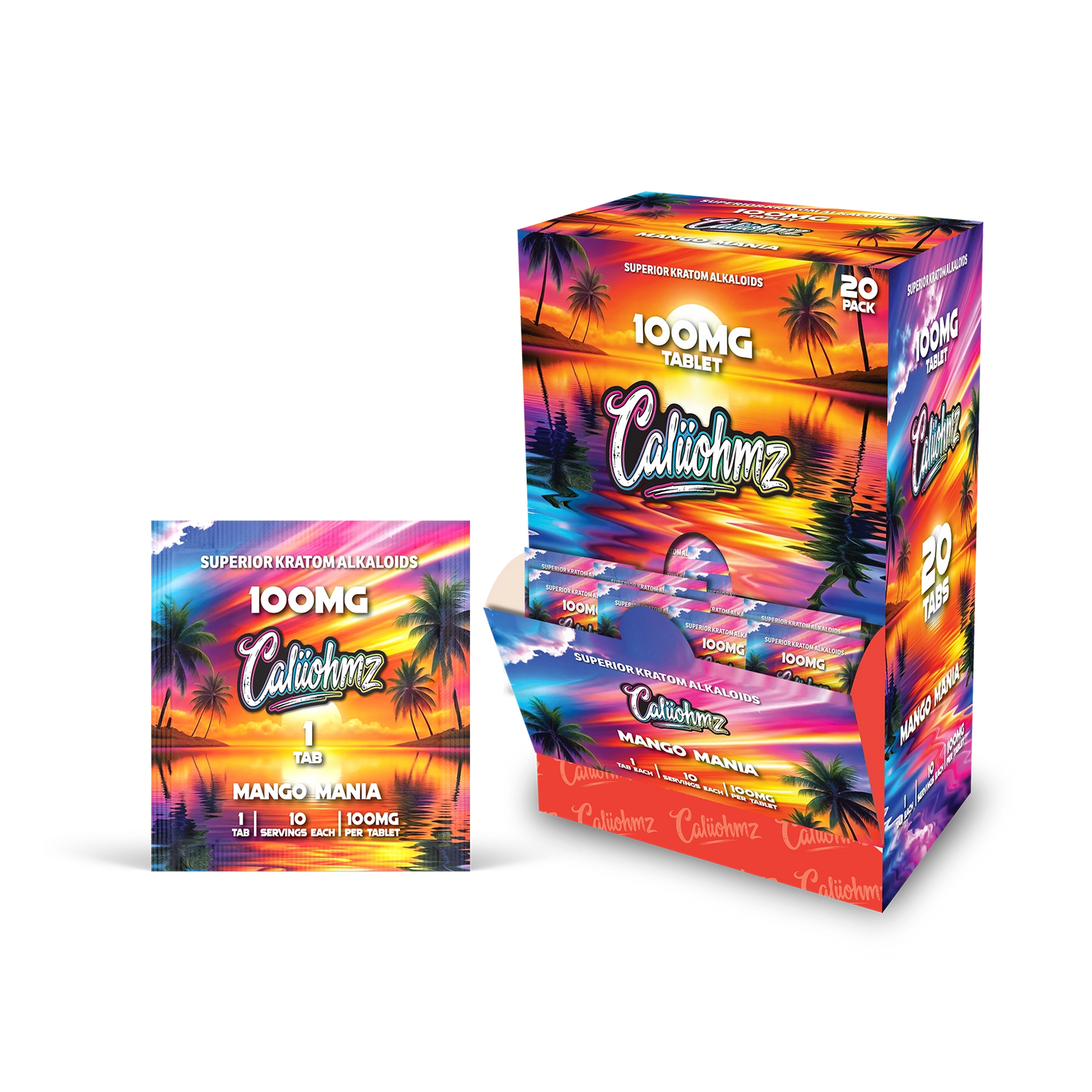 Caliohmz Mango Mania 100mg (1 Tabs)