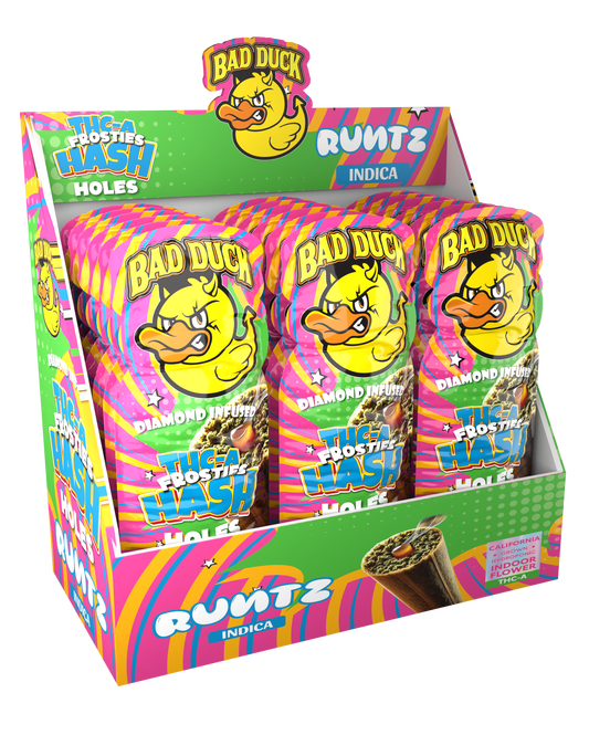 Bad Duck THC-A Frosties Hash Holes