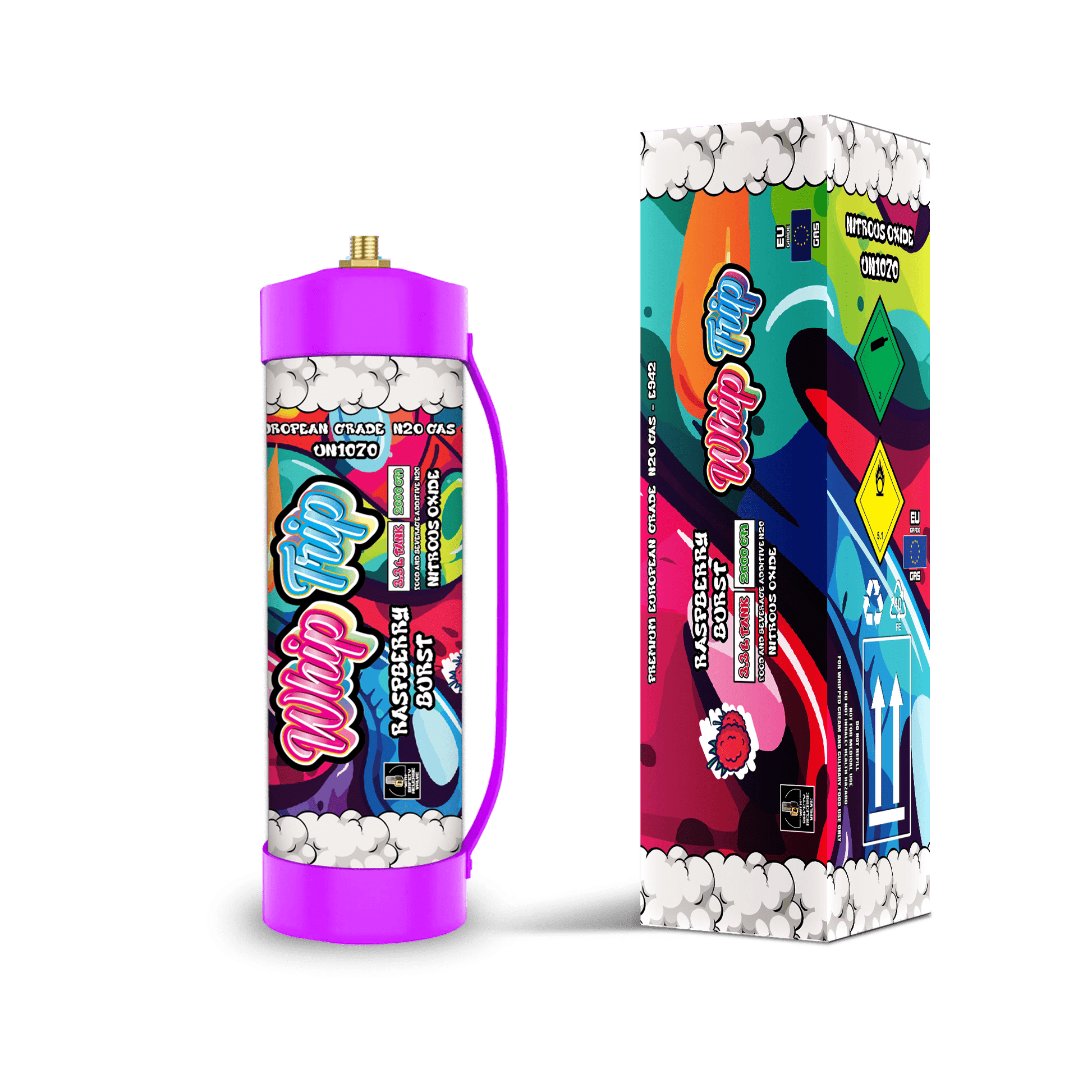 Whip Trip Tank 2000 GM | Raspberry Burst | 3.3 Liter