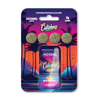 Caliohmz Spearmint 400mg (4 Tabs)