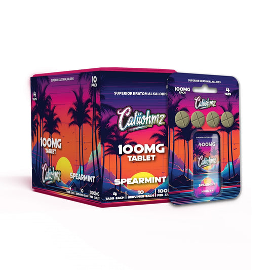 Caliohmz Spearmint 400mg (4 Tabs)