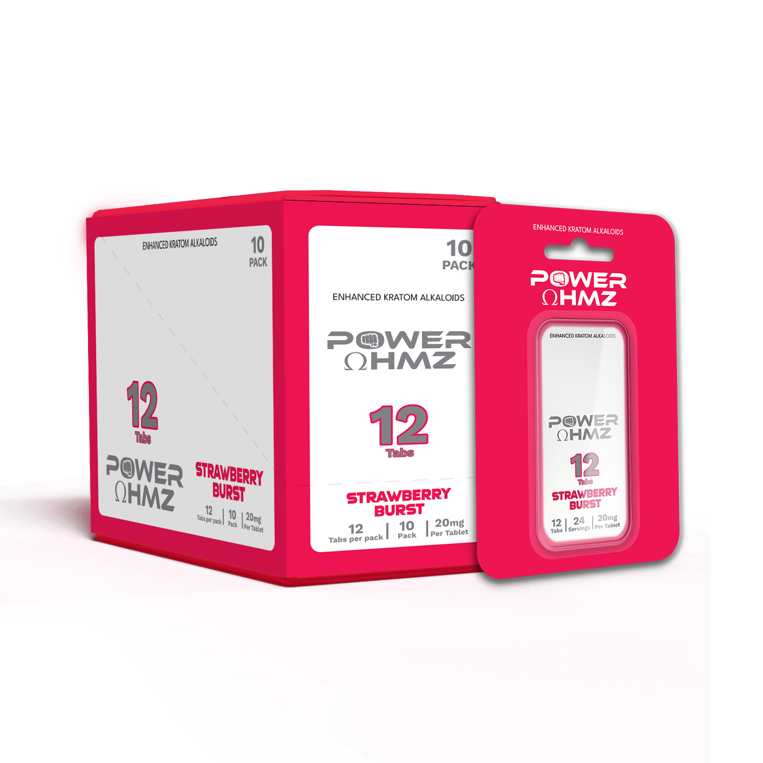 12 Tabs – 20mg per Tab – PowerOhmz