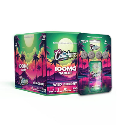 Caliohmz Wild Cherry 400mg (4 Tabs)